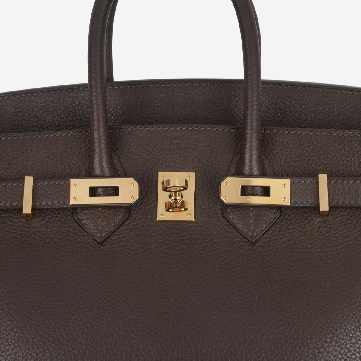 Hermès Birkin 25 - Ebene Barenia Faubourg | Gold Hardware