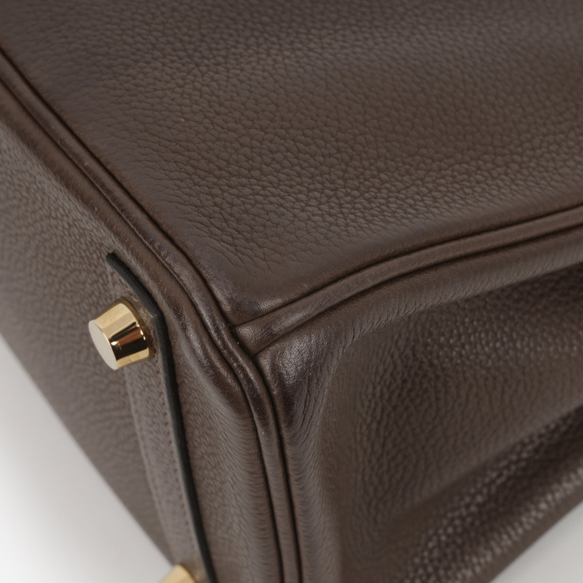 Hermès Birkin 25 - Ebene Barenia Faubourg | Gold Hardware