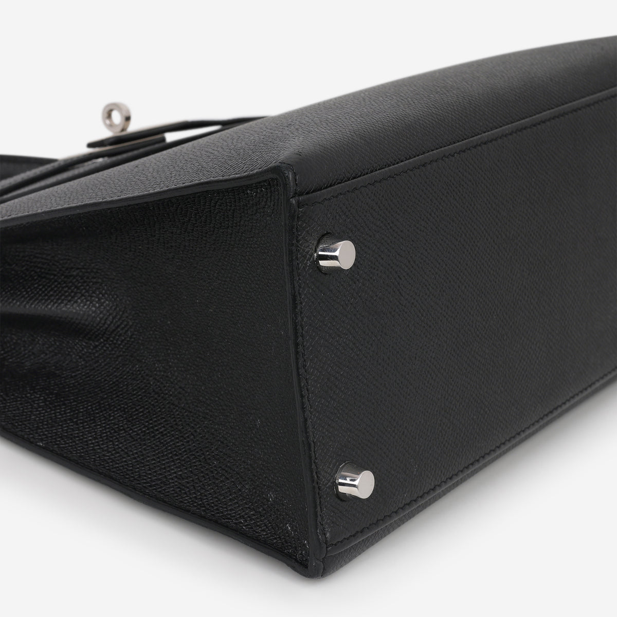 Hermès Kelly 28 - Black Epsom | Palladium Hardware