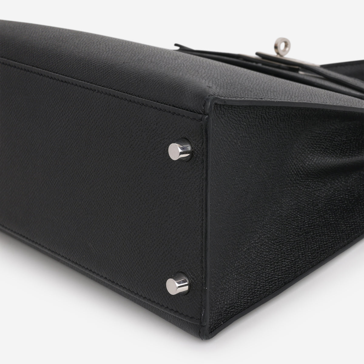 Hermès Kelly 28 - Black Epsom | Palladium Hardware