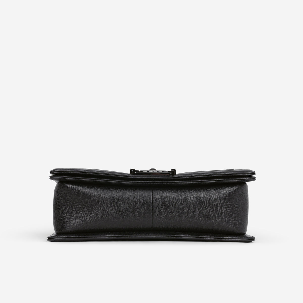 Chanel Old Medium Boy Bag - So Black Caviar | Tonal Hardware