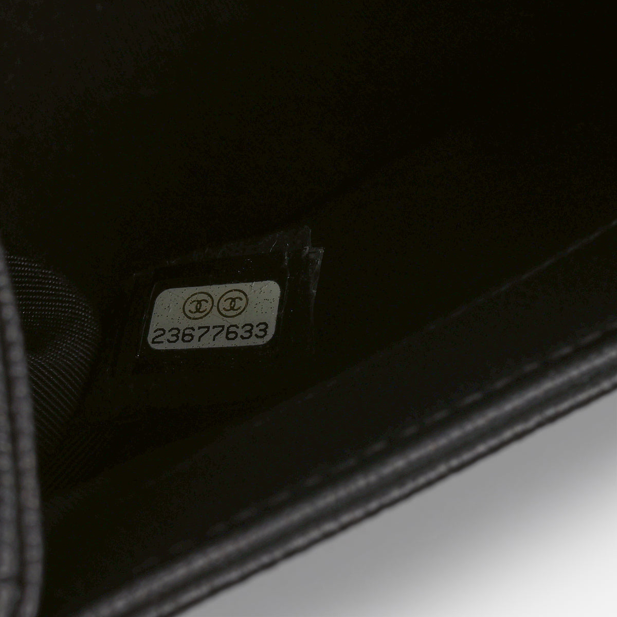 Chanel Old Medium Boy Bag - So Black Caviar | Tonal Hardware