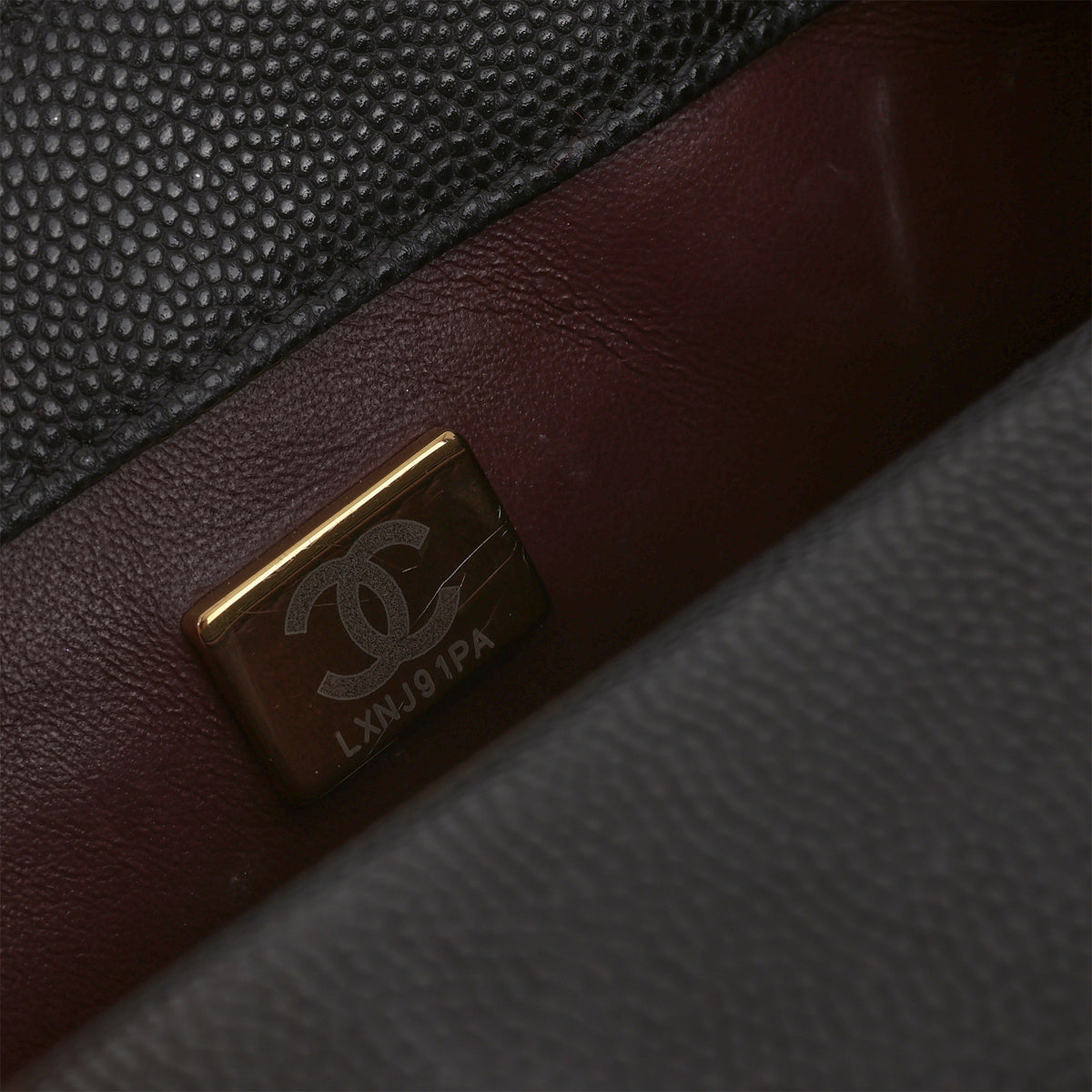 Chanel Mini Coco Handle - Black Caviar | Champagne Gold Hardware
