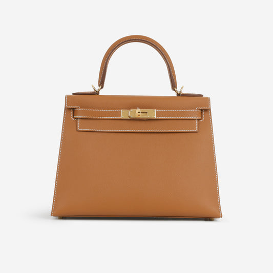 Hermès Kelly 28 - Gold Epsom | Gold Hardware