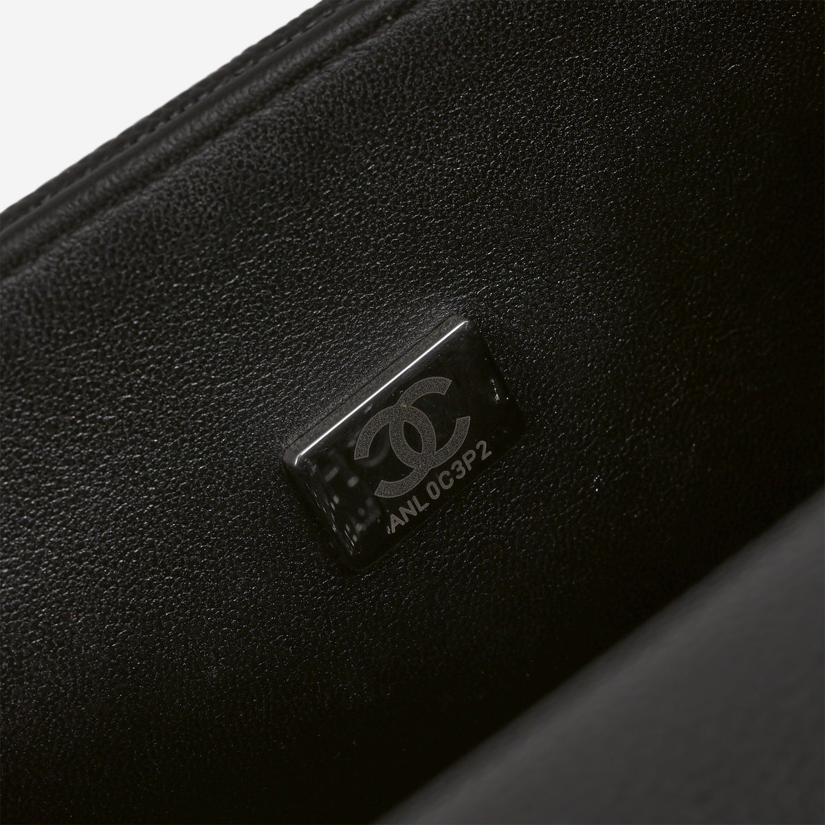 Chanel Small Boy Bag - Black Caviar | Ruthenium Hardware