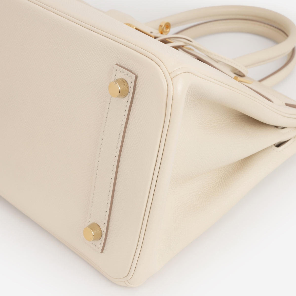 Hermès Birkin 30 - Craie Epsom Retourne | Gold Hardware