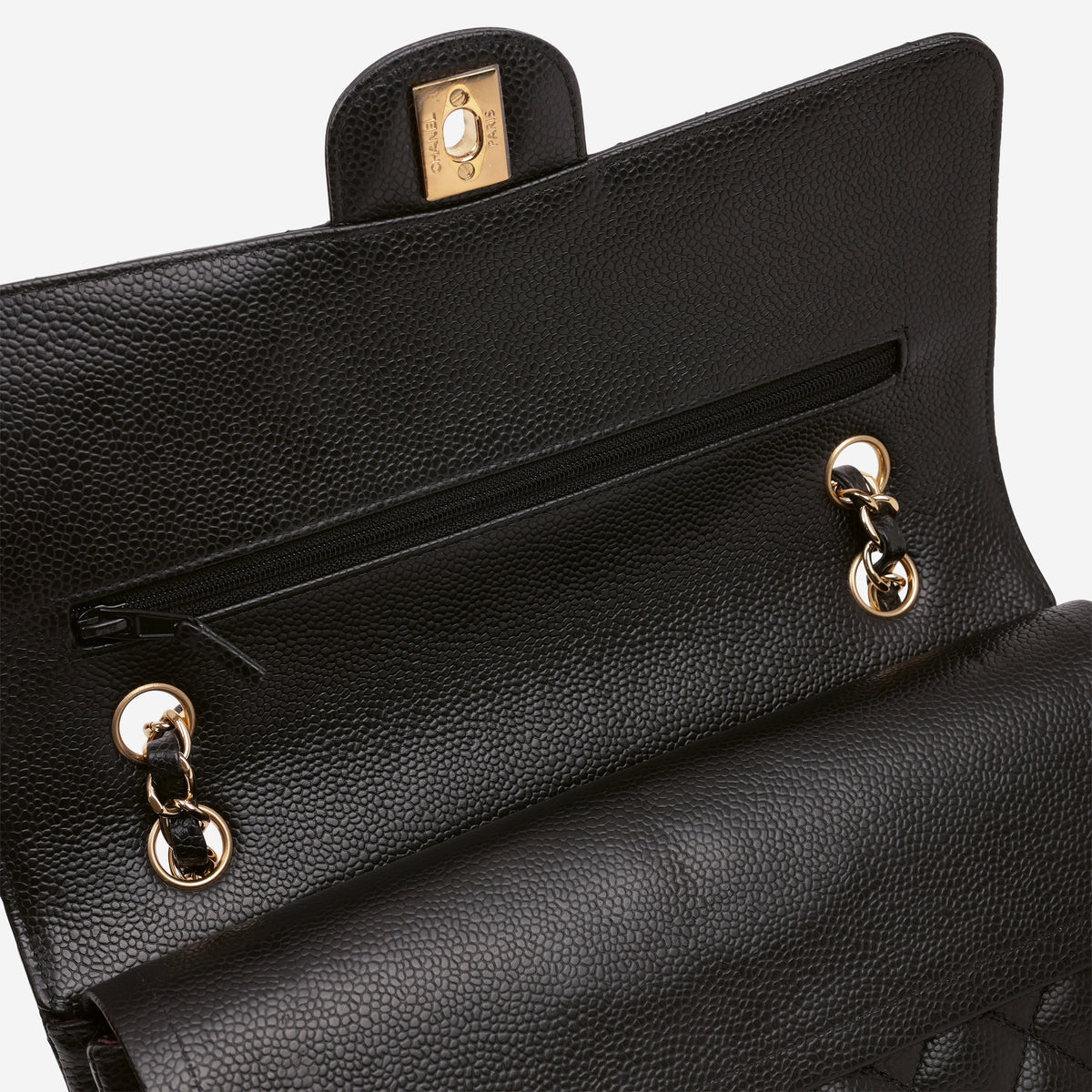 Chanel Medium Classic Flap - Black Caviar | Gold Hardware