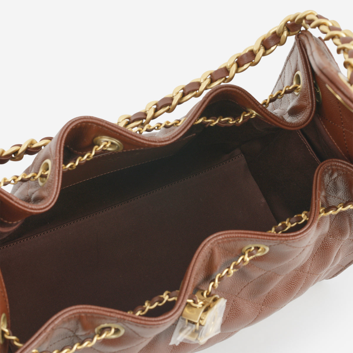 Chanel SS26 Small 25 Hobo - Brown Caviar | Gold Hardware