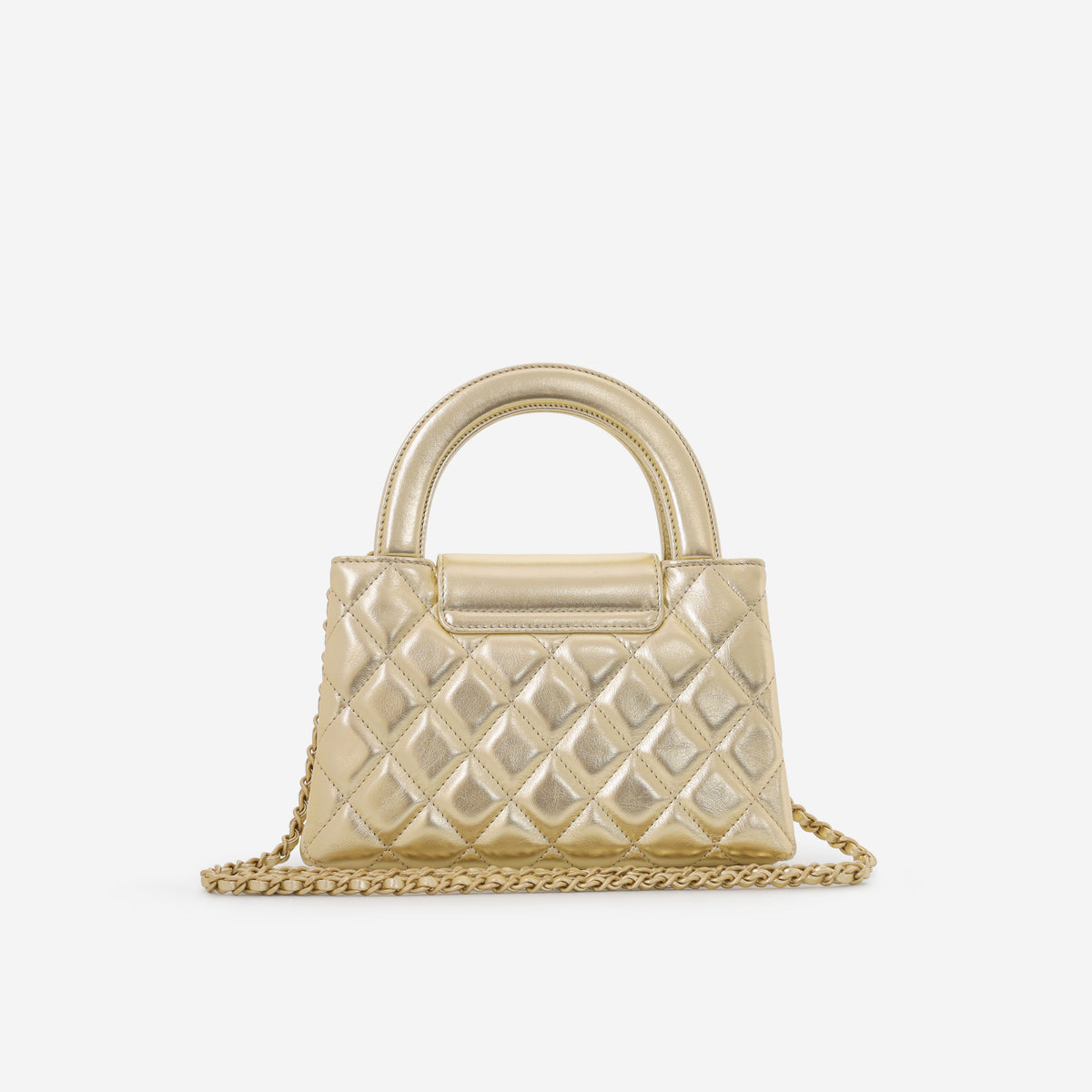 Chanel Small Kelly Re-Edition - Champagne Lambskin | Champagne Gold Hardware