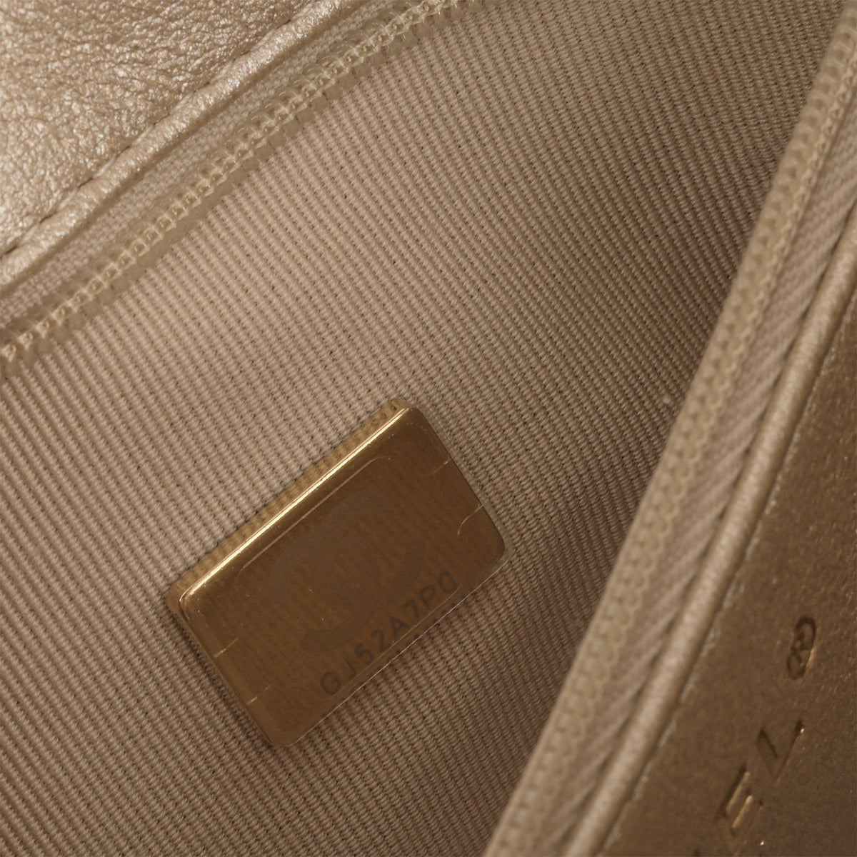 Chanel Small Kelly Re-Edition - Champagne Lambskin | Champagne Gold Hardware