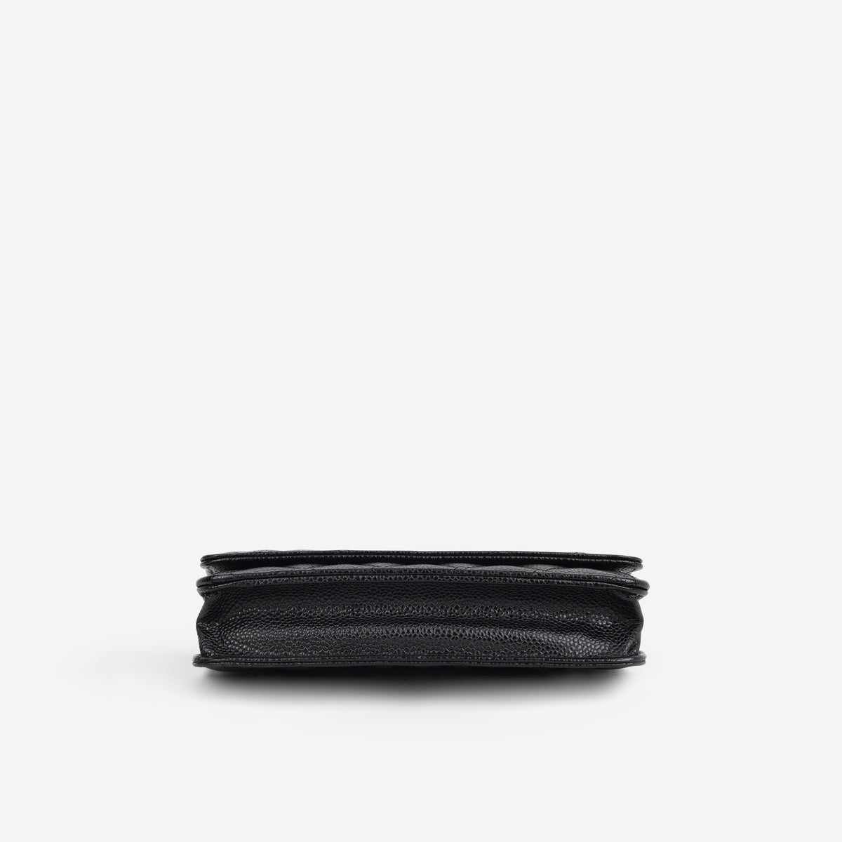 Chanel Classic Wallet on Chain - Black Caviar | Silver Hardware