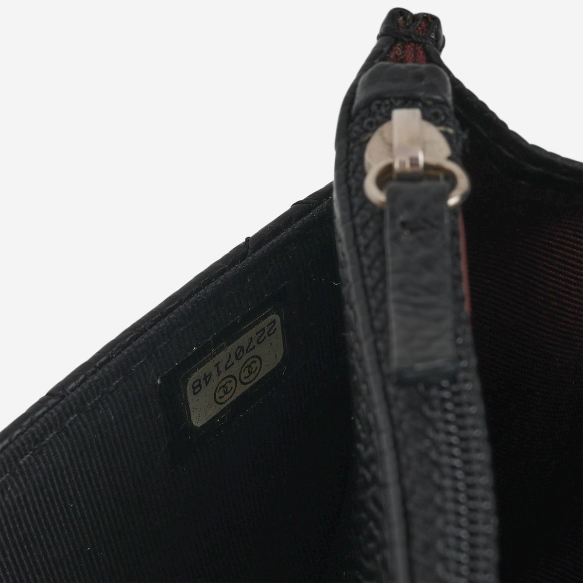 Chanel Classic Wallet on Chain - Black Caviar | Silver Hardware