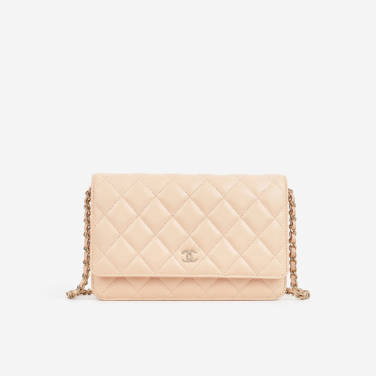 Chanel WOC - Beige Caviar | Champagne Gold Hardware