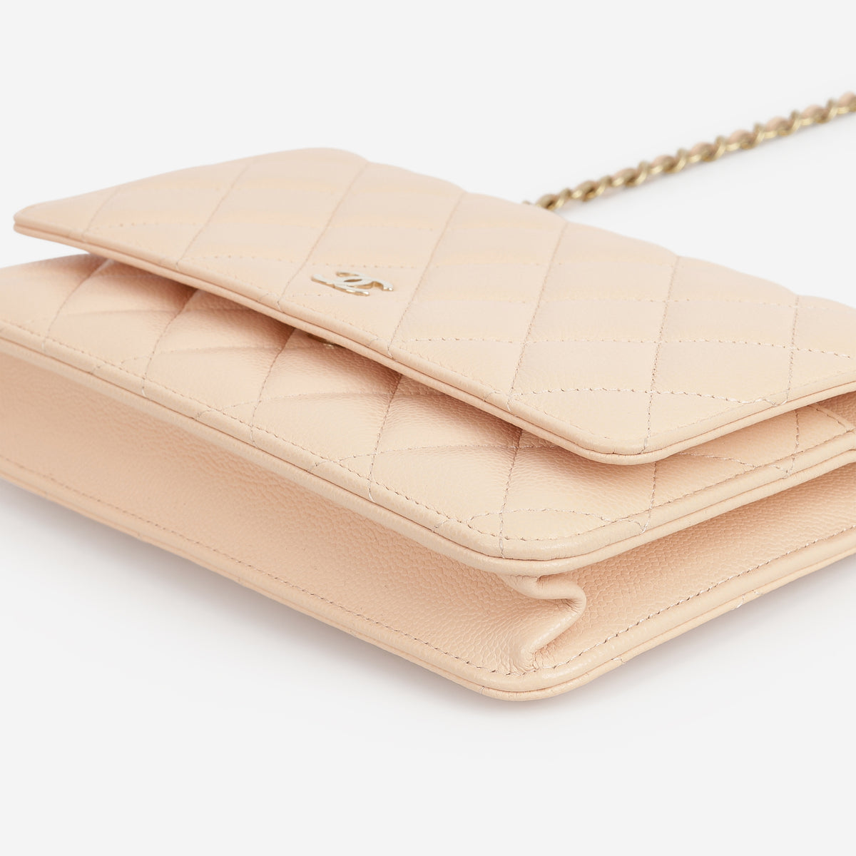Chanel WOC - Beige Caviar | Champagne Gold Hardware - Bagista