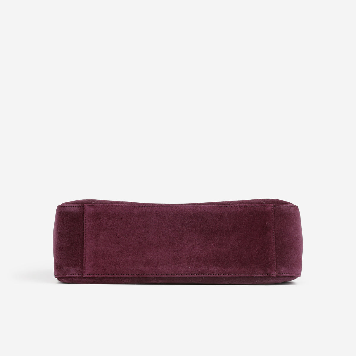 Chanel 2026 Maxi Flap Bag 32 - Burgundy Suede Goatskin | Polished Gold Hardware