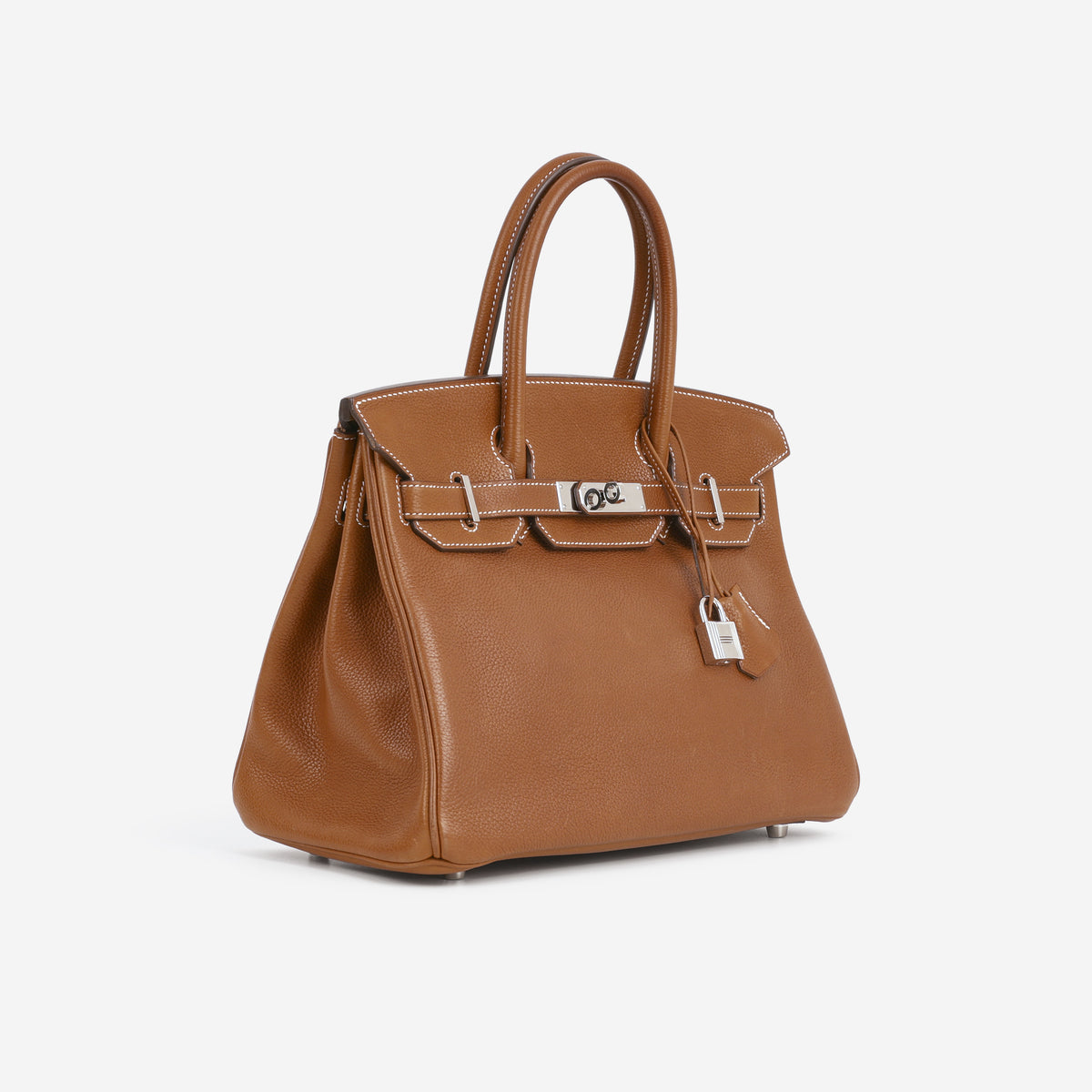 Hermès Birkin 30 - Fauve Barenia Faubourg | Palladium Hardware