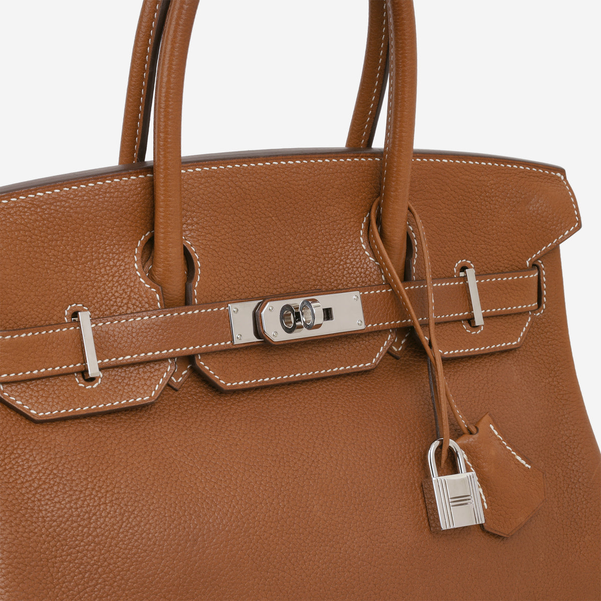 Hermès Birkin 30 - Fauve Barenia Faubourg | Palladium Hardware