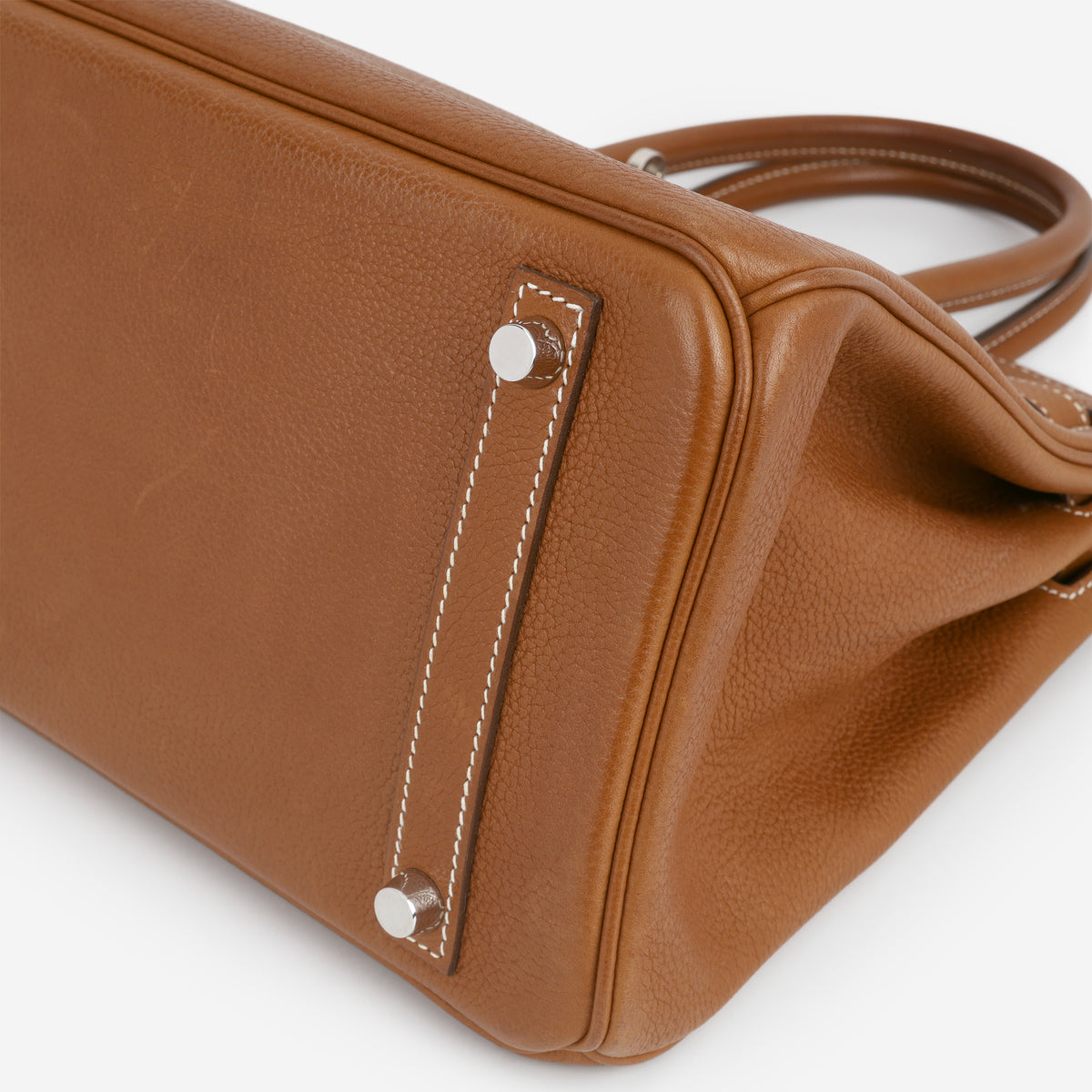 Hermès Birkin 30 - Fauve Barenia Faubourg | Palladium Hardware