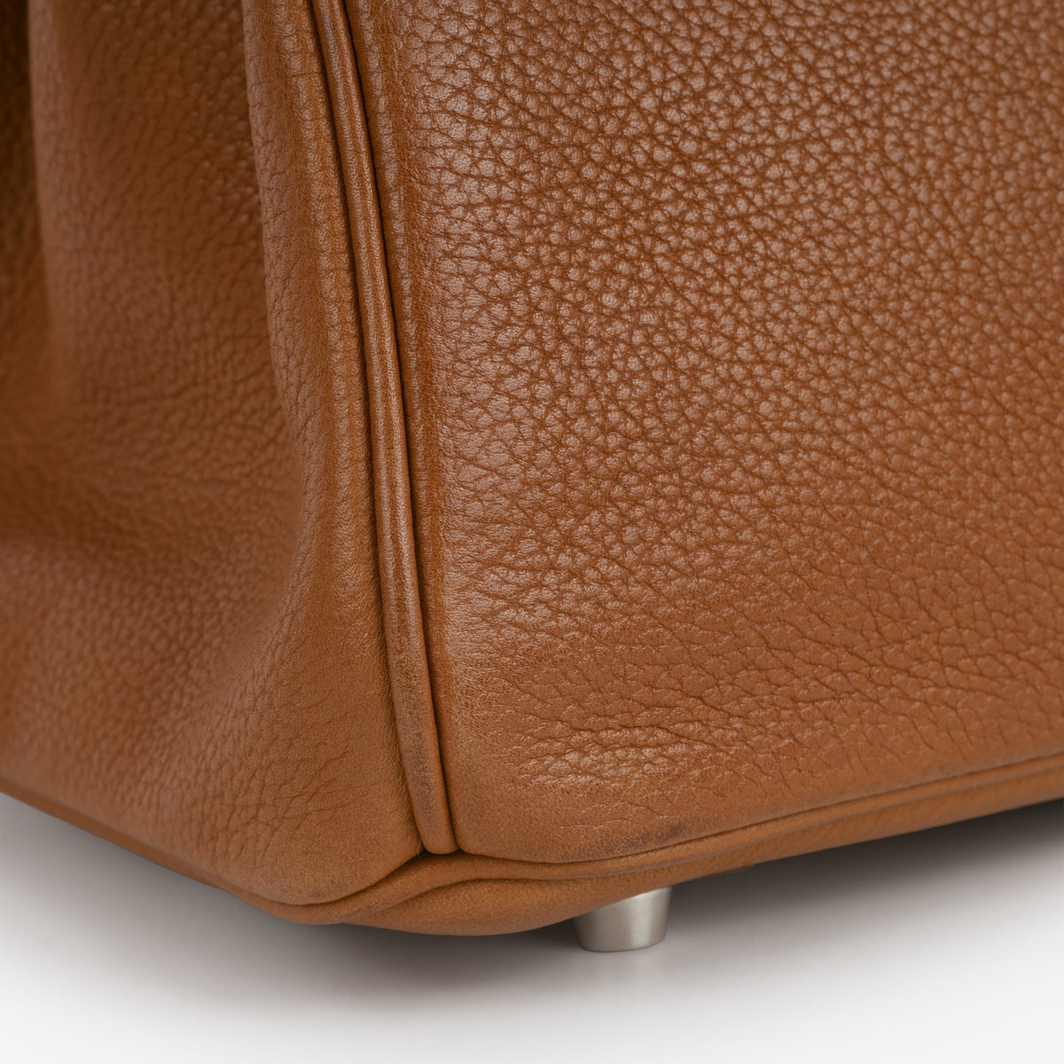Hermès Birkin 30 - Fauve Barenia Faubourg | Palladium Hardware