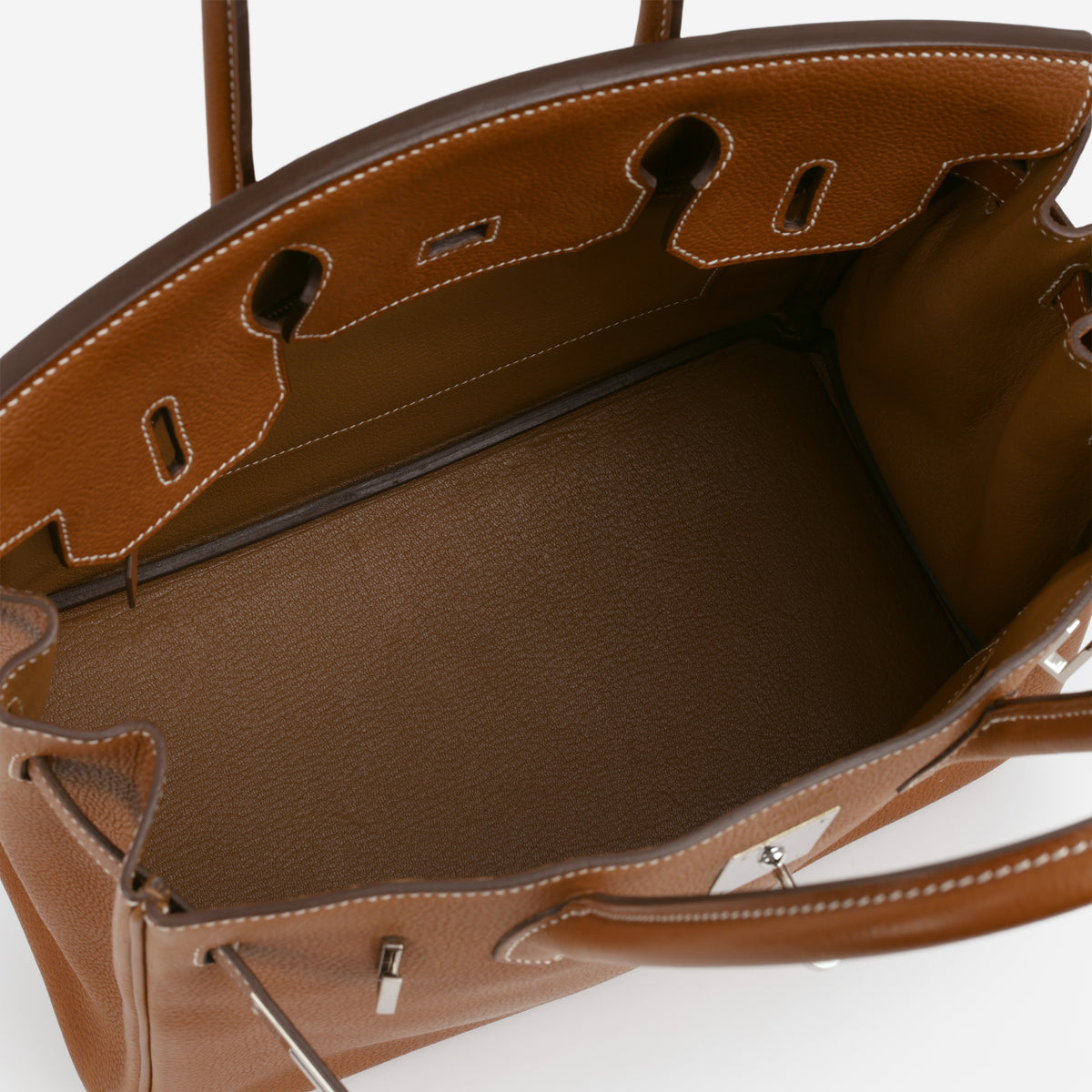 Hermès Birkin 30 - Fauve Barenia Faubourg | Palladium Hardware