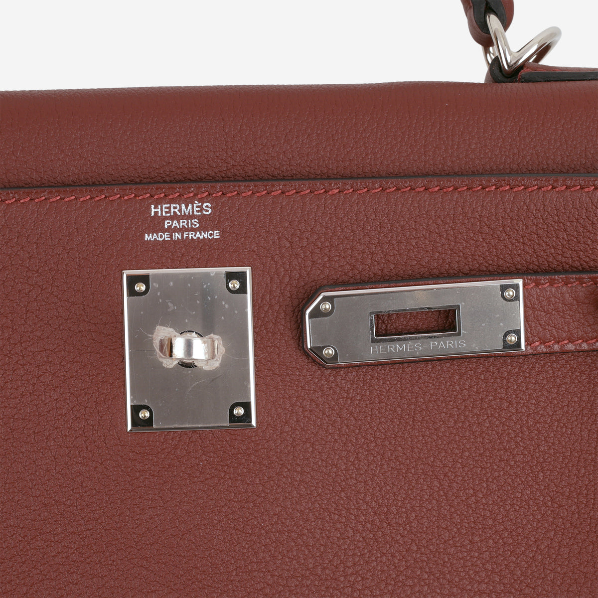 Hermès Kelly 28 - Rouge H Togo | Palladium Hardware