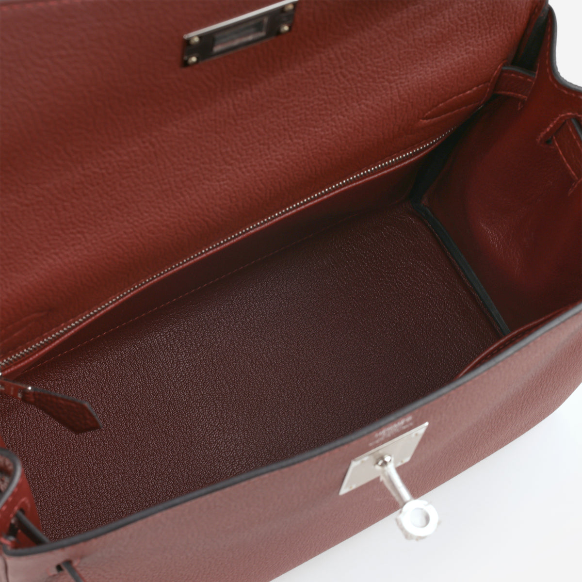 Hermès Kelly 28 - Rouge H Togo | Palladium Hardware