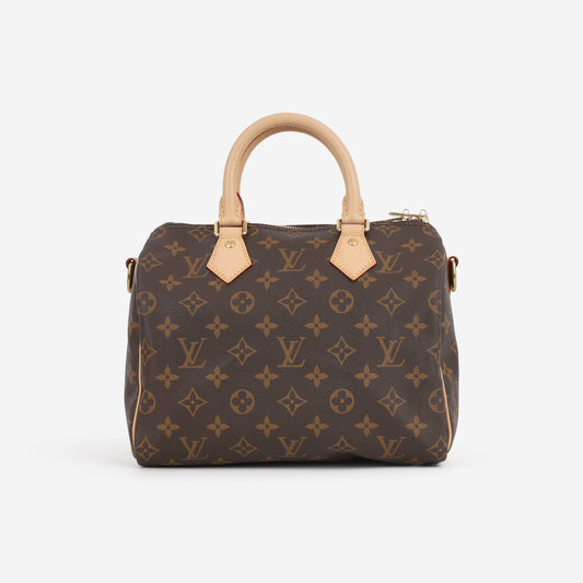 Louis Vuitton Speedy 25 Bandoulière - Monogram Canvas | Gold Hardware