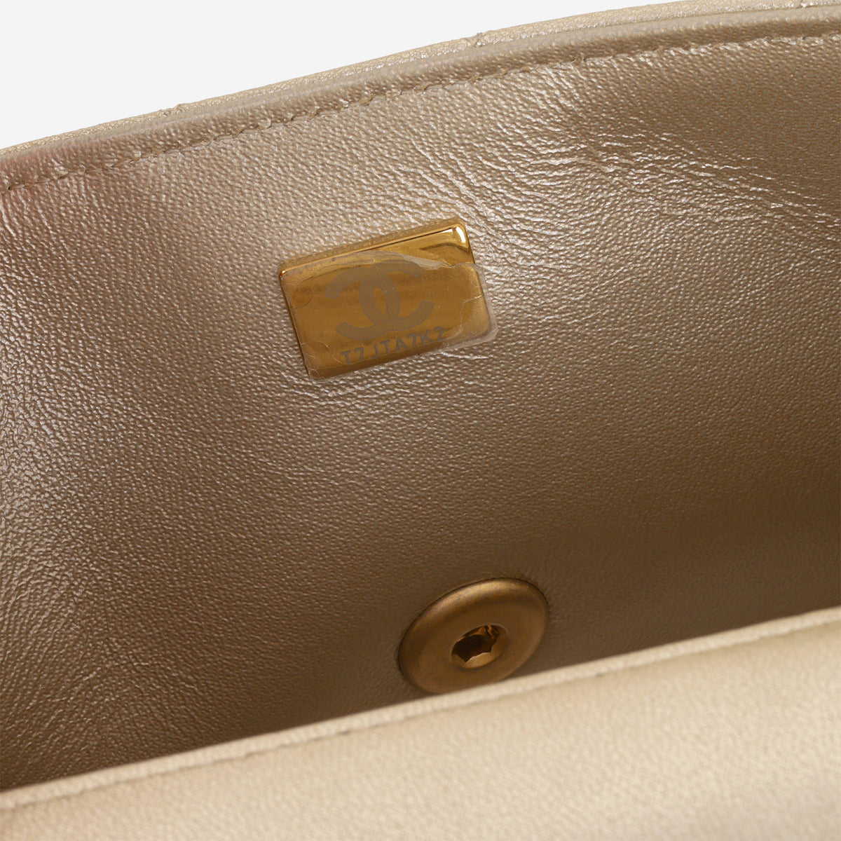 Chanel Mini Rectangular - Gold Metallic Lambskin | Aged Gold Hardware