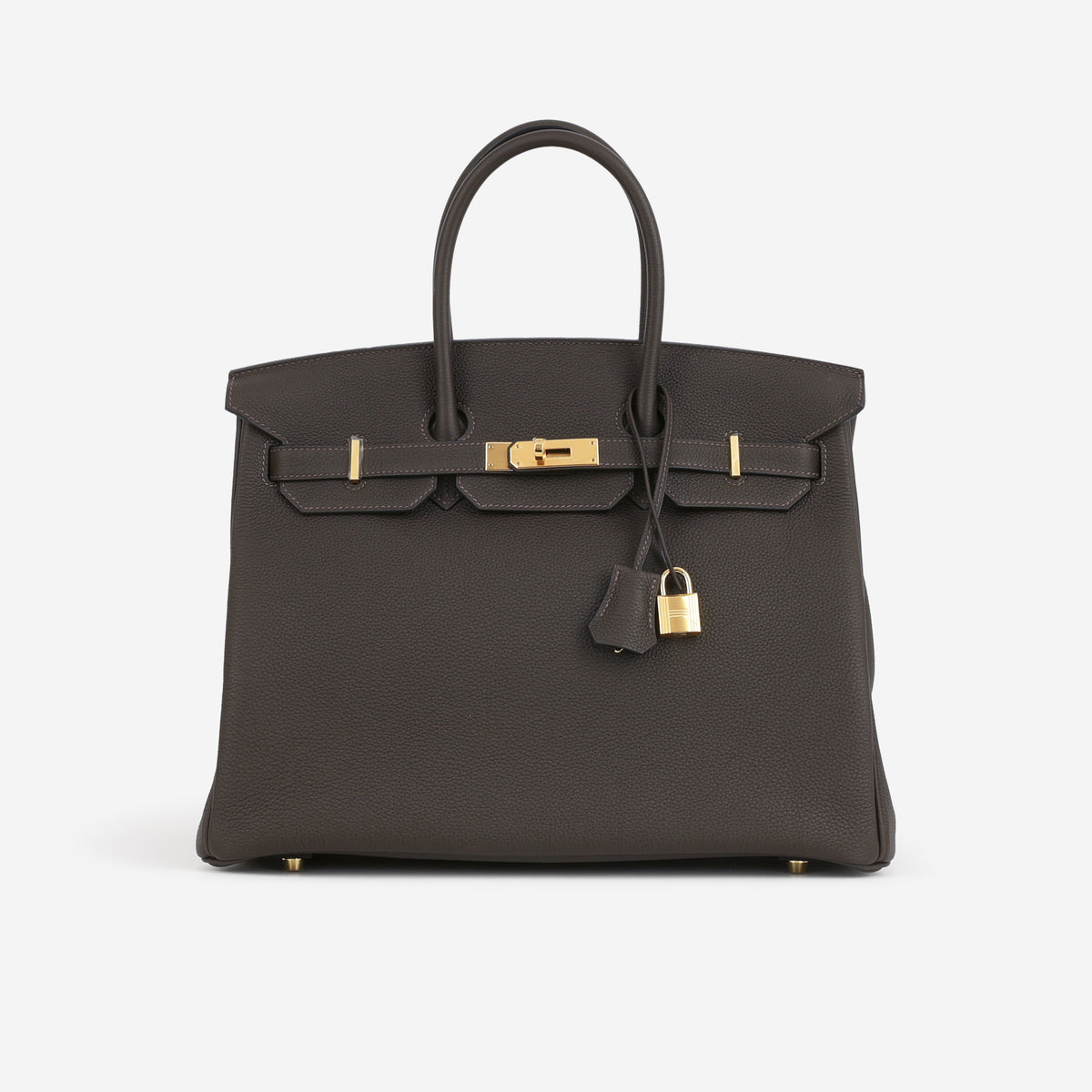 Hermès Birkin 35 - Bai Brun Togo | Gold Hardware