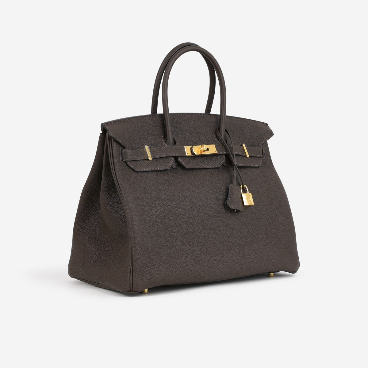 Hermès Birkin 35 - Bai Brun Togo | Gold Hardware