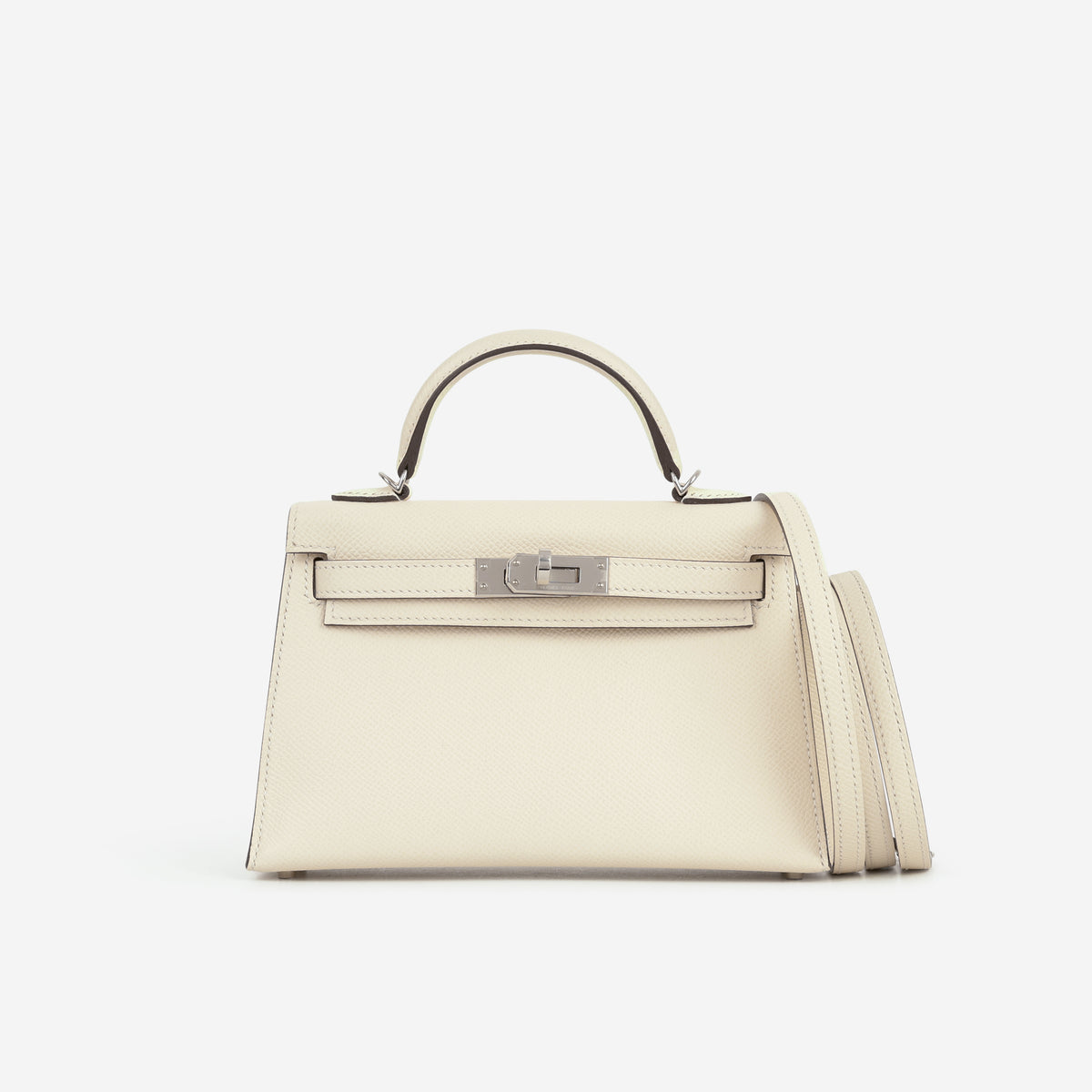 Hermès Mini Kelly 20cm - Nata Epsom | Palladium Hardware