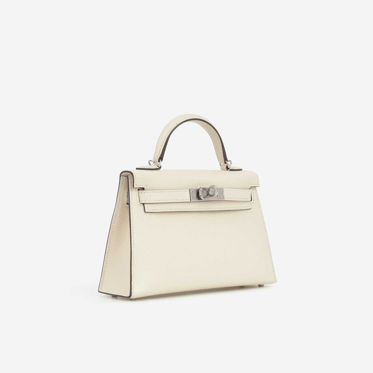 Hermès Mini Kelly 20cm - Nata Epsom | Palladium Hardware
