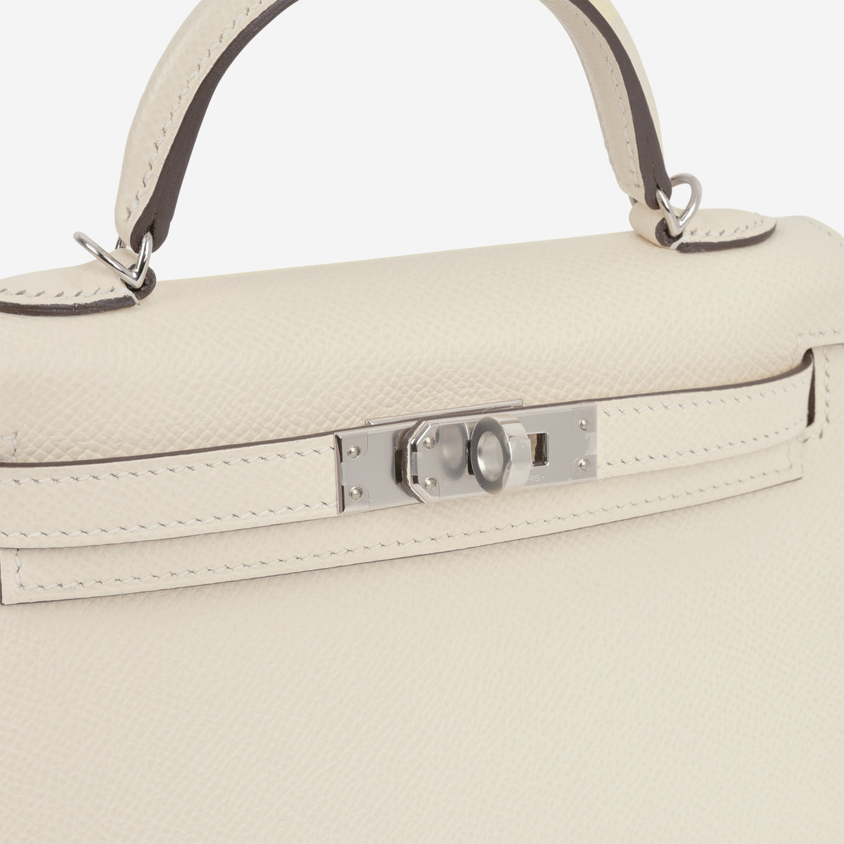 Hermès Mini Kelly 20cm - Nata Epsom | Palladium Hardware