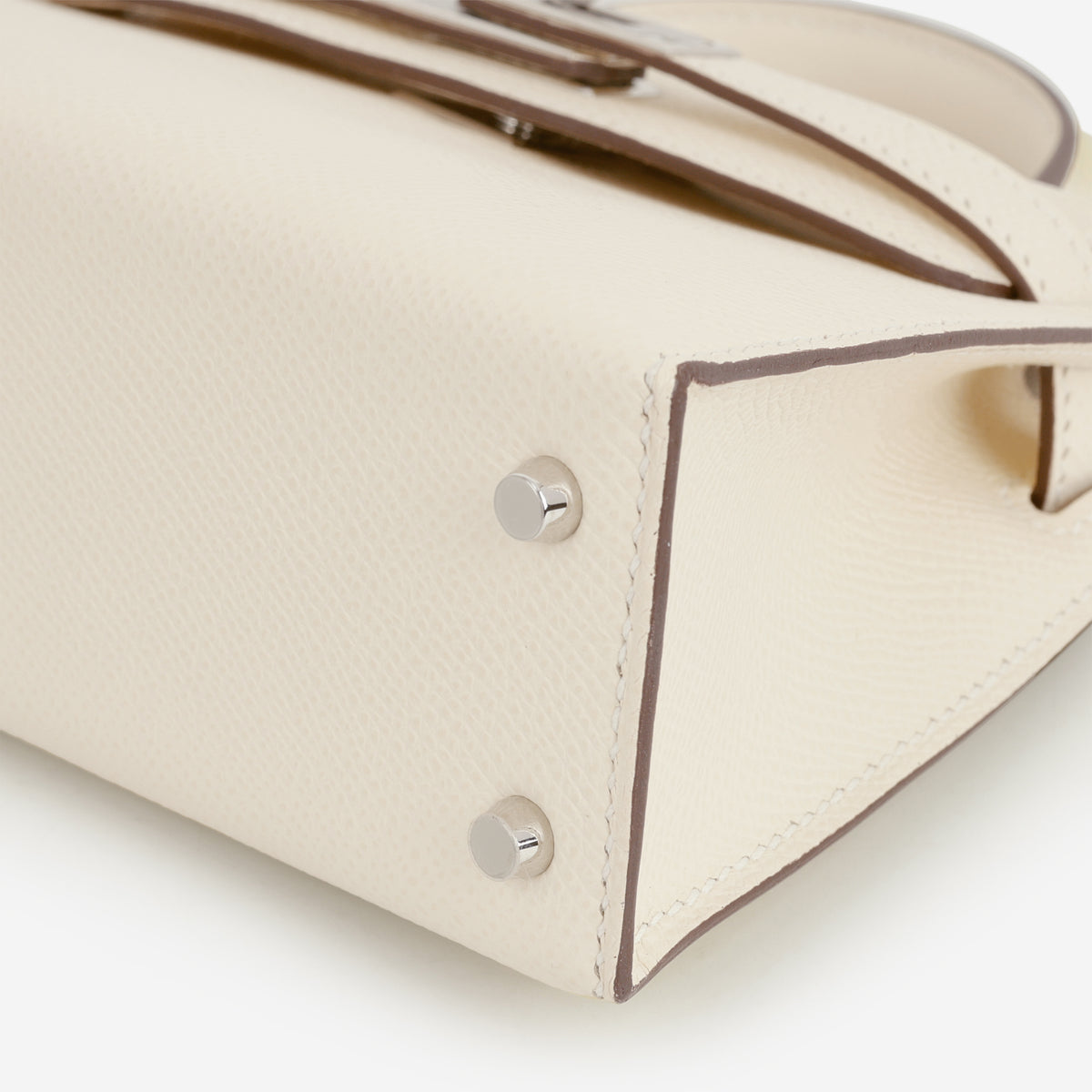 Hermès Mini Kelly 20cm - Nata Epsom | Palladium Hardware