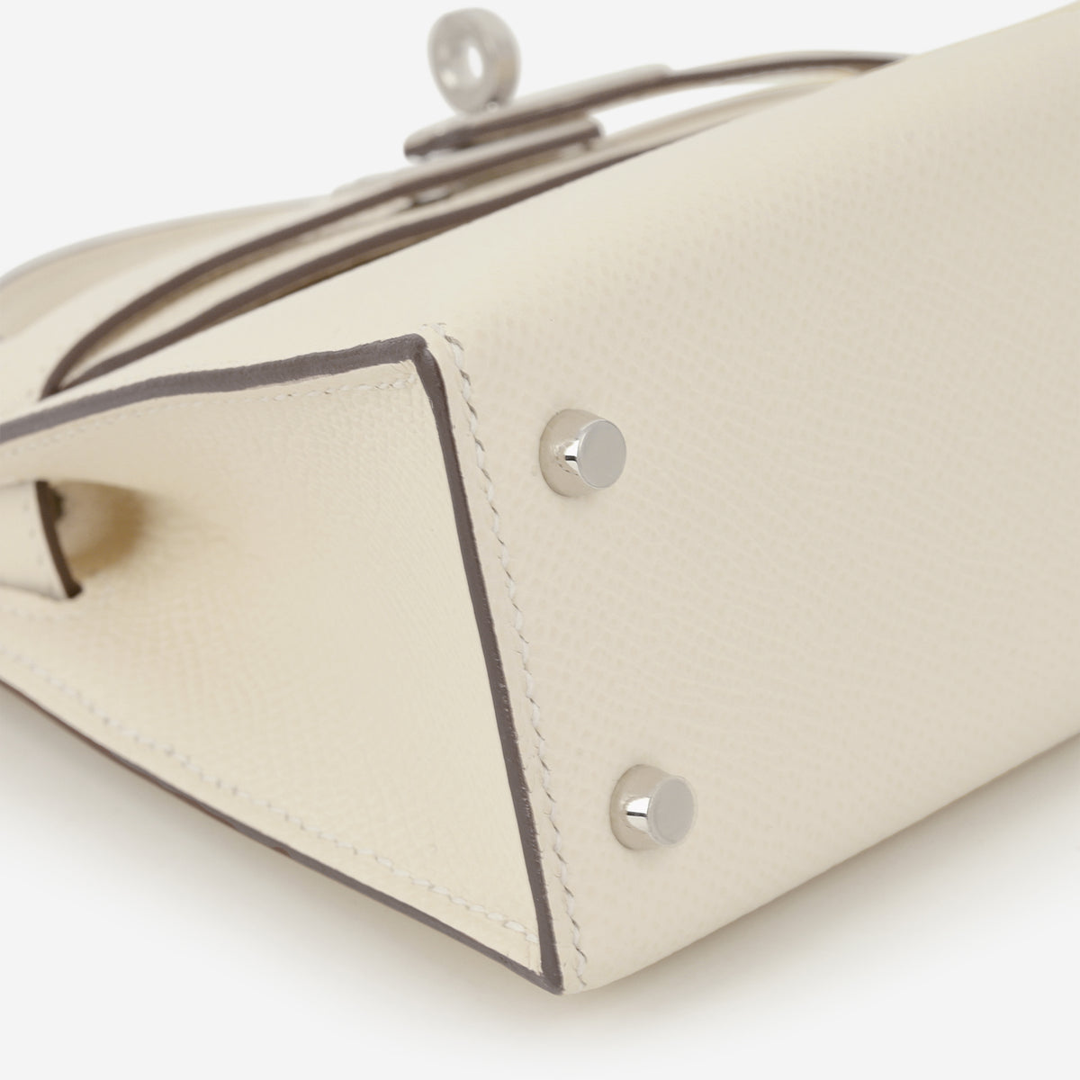 Hermès Mini Kelly 20cm - Nata Epsom | Palladium Hardware