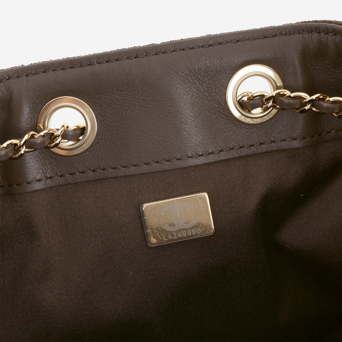 Chanel Mini 25 Hobo - Brown Suede | Polished Gold Hardware