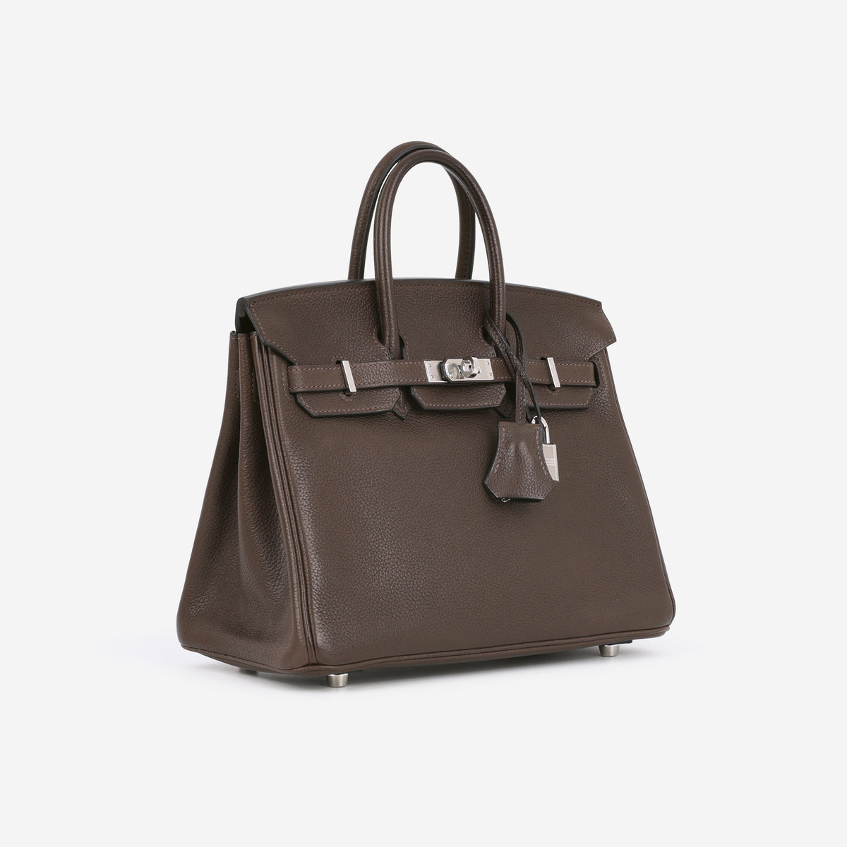 Hermès Birkin 25 - Ebene Barenia Faubourg | Palladium Hardware