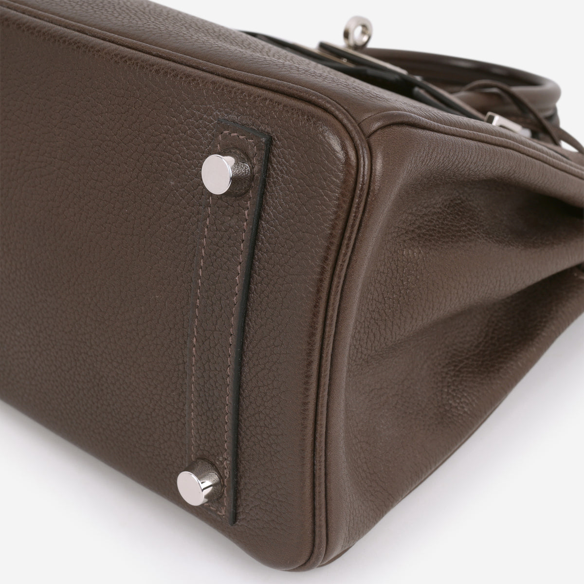 Hermès Birkin 25 - Ebene Barenia Faubourg | Palladium Hardware