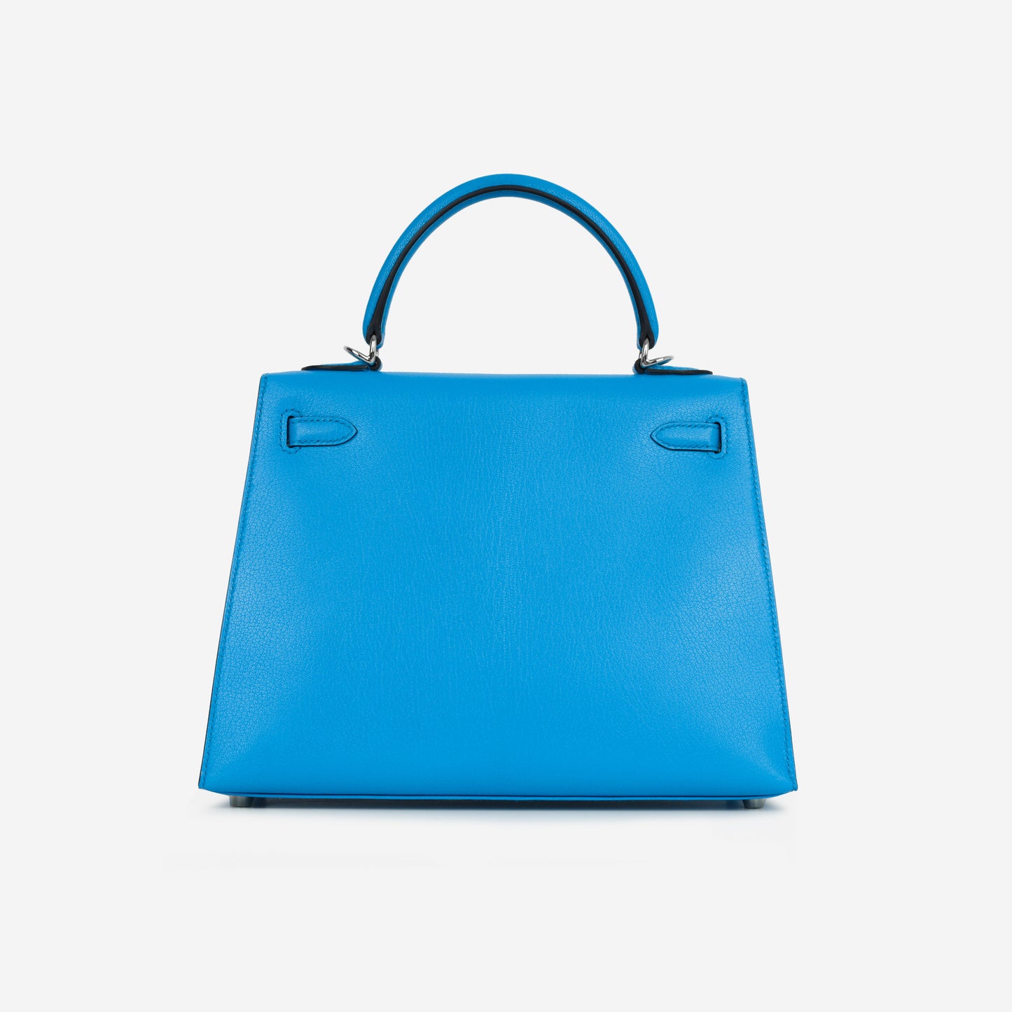 Hermès Kelly 25 - Bleu Frida Chevre Chamkila | Palladium Hardware