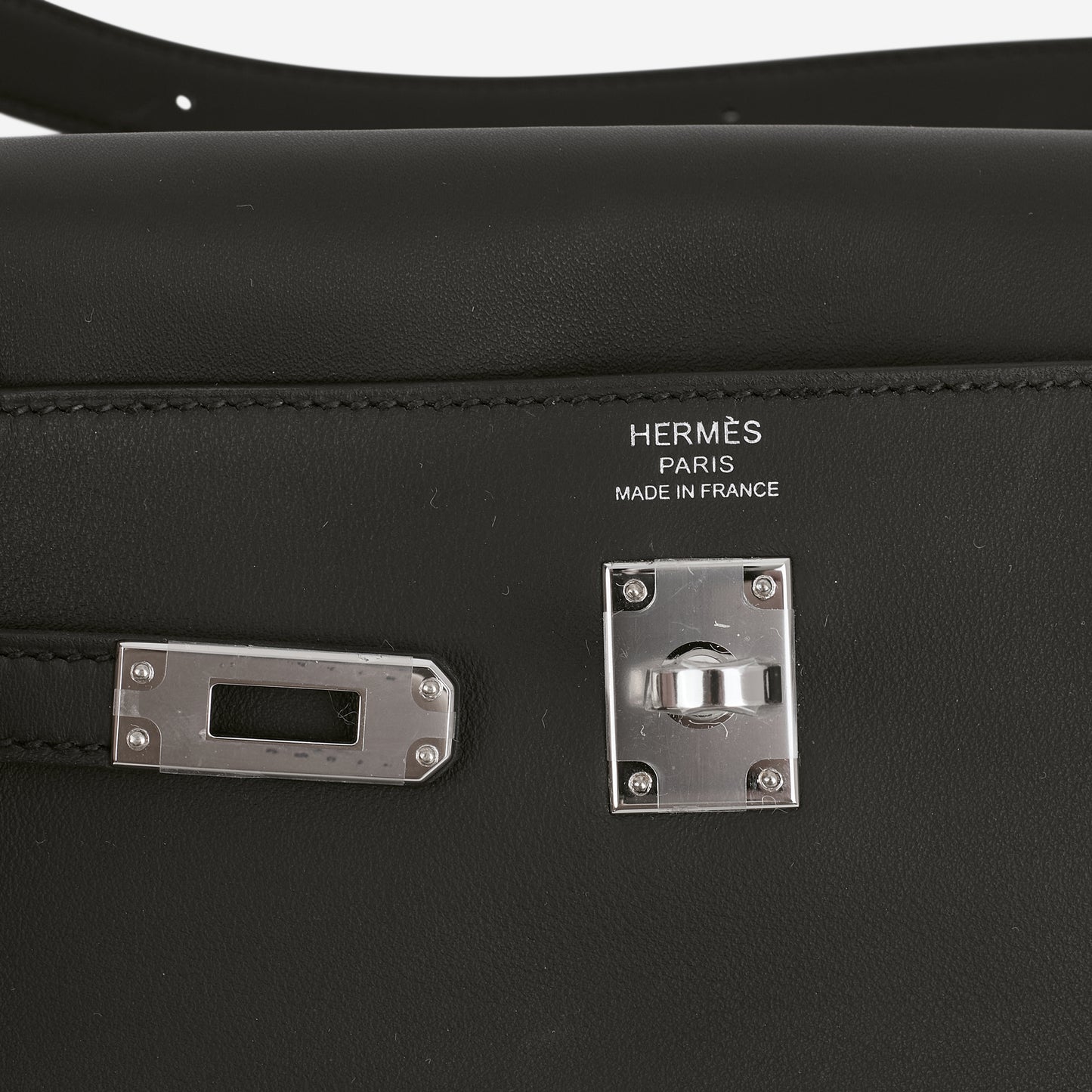 Hermès Kelly Moove - Black Swift | Palladium Hardware