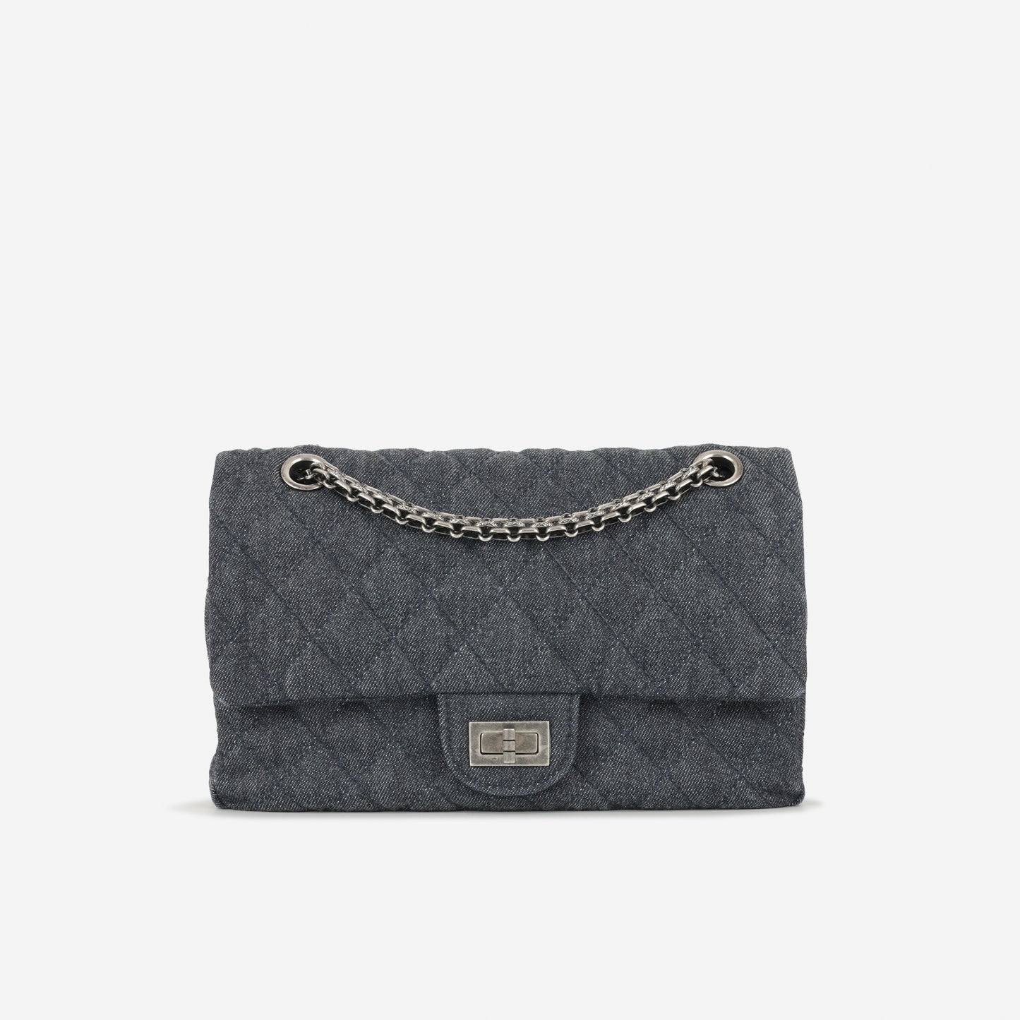 Chanel 2.55 Reissue 225 - Indigo Denim | Ruthenium Hardware