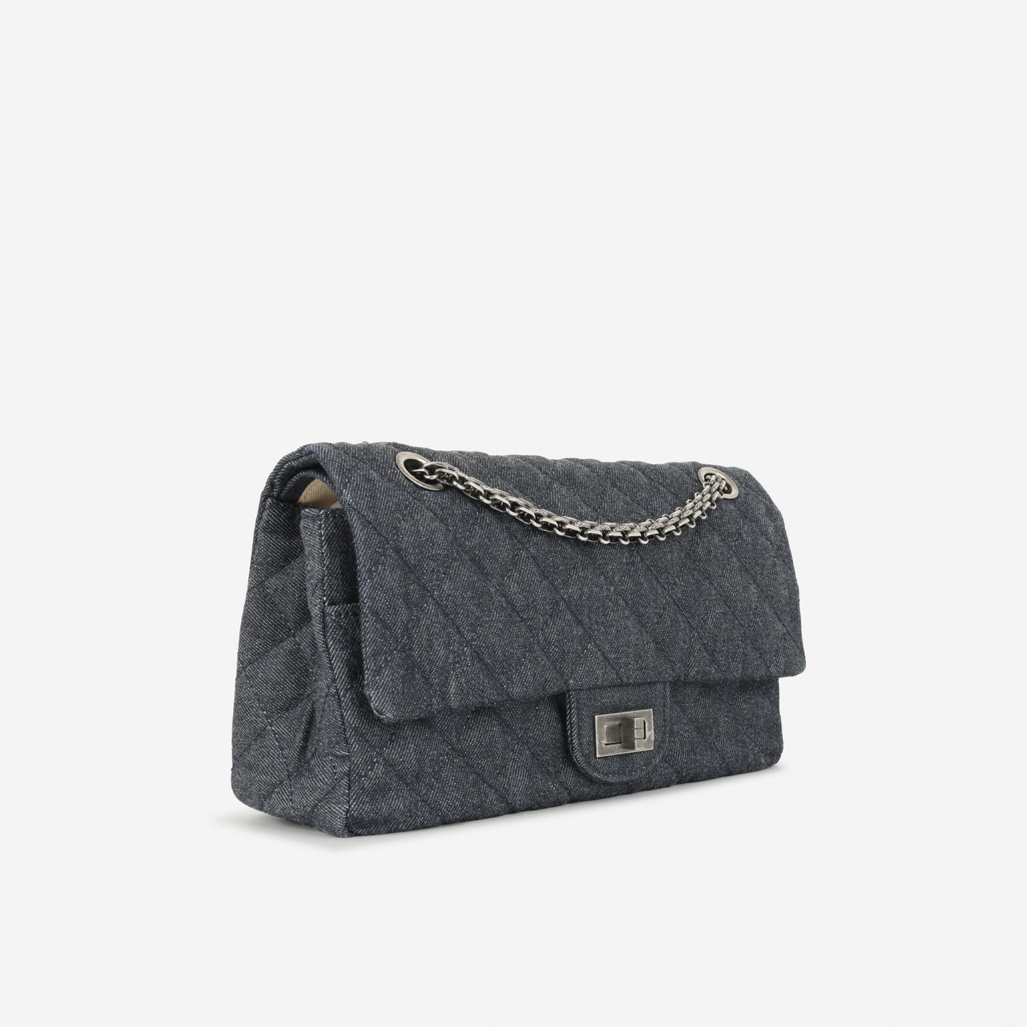Chanel 2.55 Reissue 225 - Indigo Denim | Ruthenium Hardware