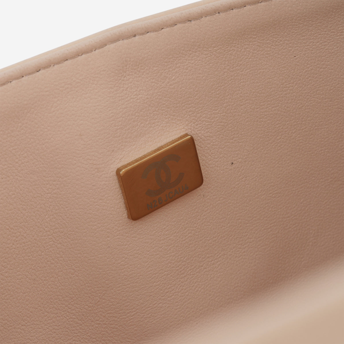 Chanel Medium Classic Flap - Beige Caviar | Champagne Gold Hardware