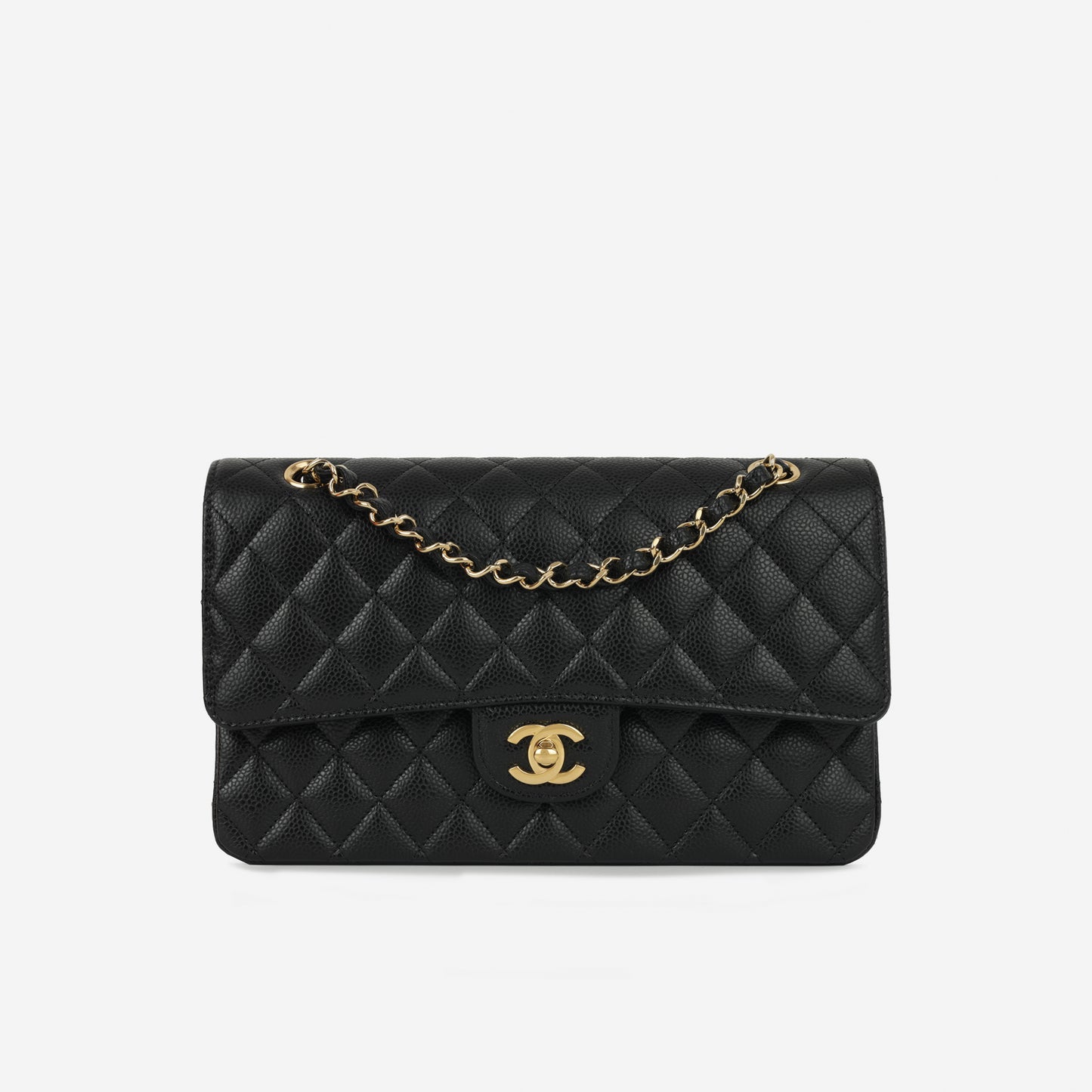 Chanel Medium Classic Flap Black Caviar | Gold Hardware (2023)