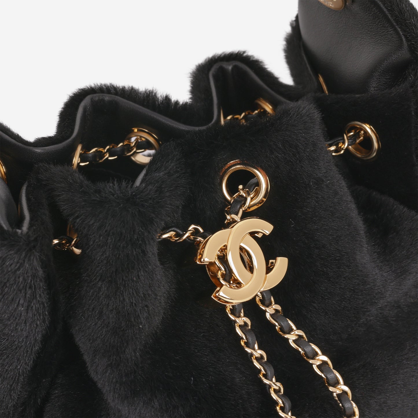 Chanel Metiers D'Art Mini 25 Hobo - Black Pony Hair Polished | Gold Hardware