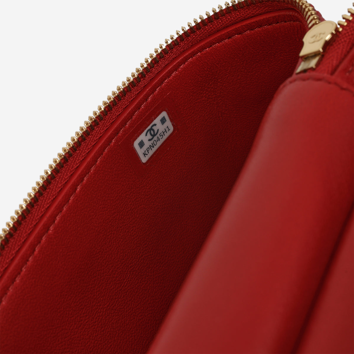 Chanel Top Handle Vanity With Chain - Red Croc Embossed Shiny Calfskin | Gold Hardware