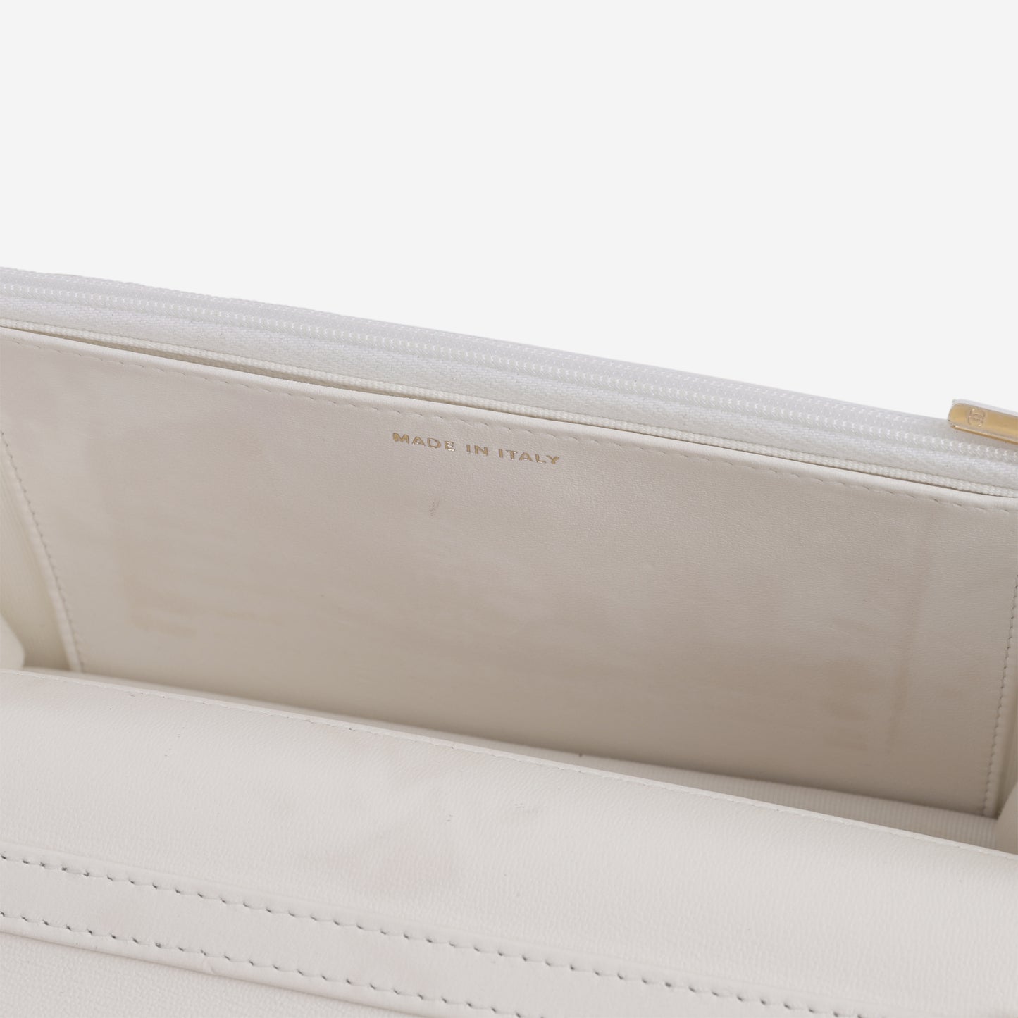 Chanel Seasonal WOC - White Lambskin | Gold Hardware