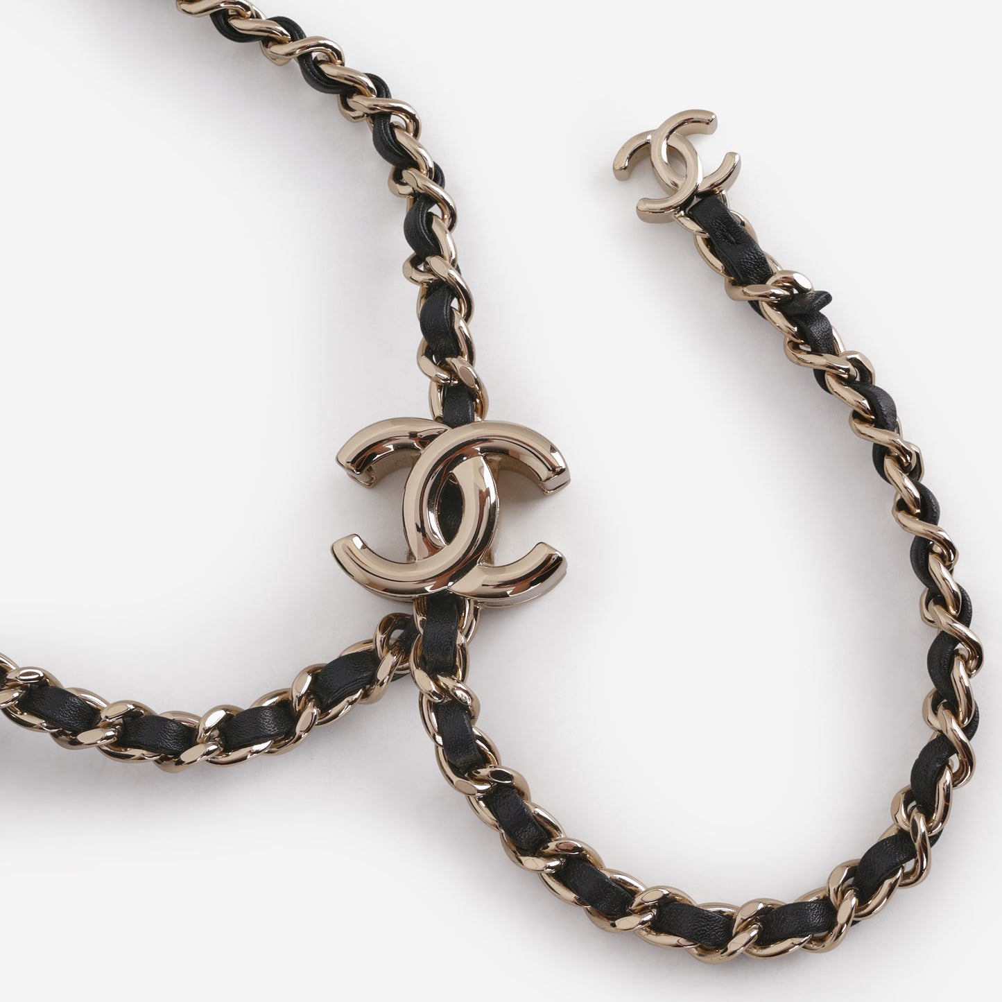 Chanel Mini Rectangular CC Crush - Black Lambskin | Champagne Gold Hardware