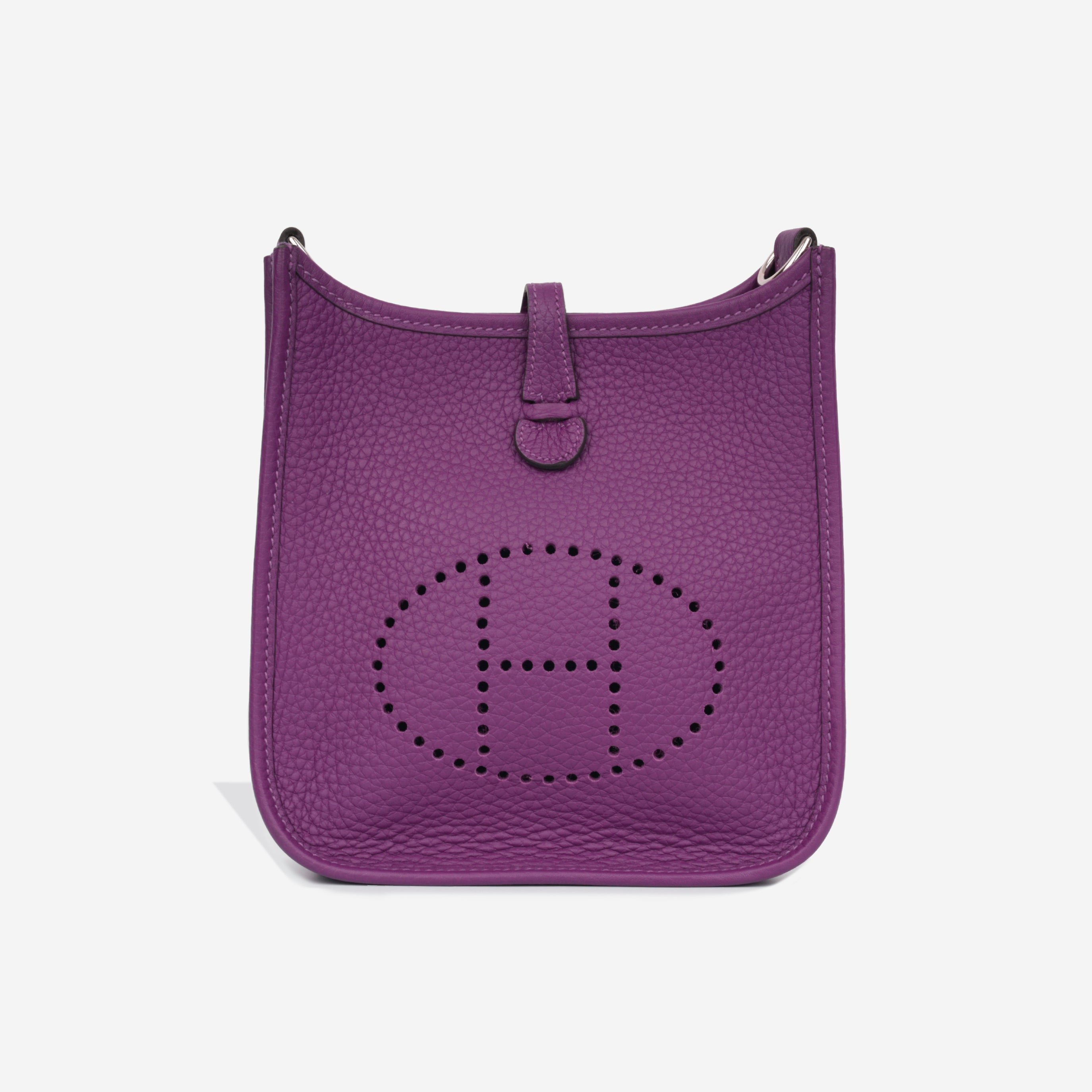 GWセール　HERMES エブリンtpm アネモネ Hermès - Evelyne TPM - Anemone Clemence Leather - PHW – Bagista