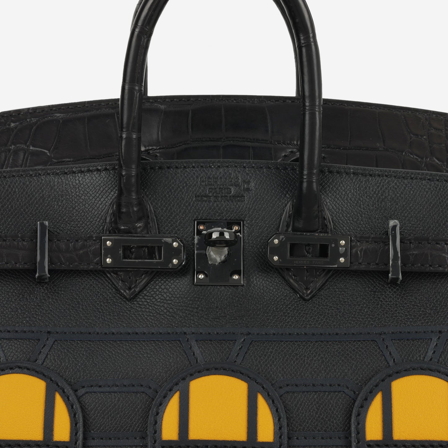 Hermès Midnight Faubourg Birkin 20 - So Black